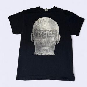 Chris Brown Concert Tour Graphic T-Shirt Men’s Medium Black Gildan Streetwear